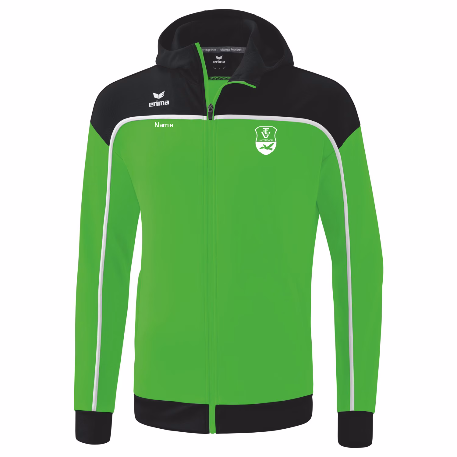 Trainingsjacke mit Kapuze