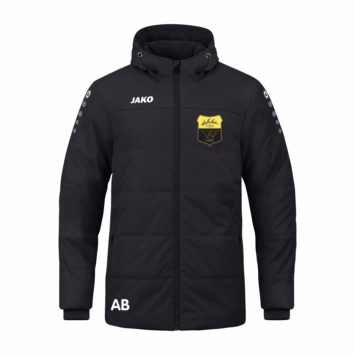 JAKO Coachjacke Team mit Kapuze
