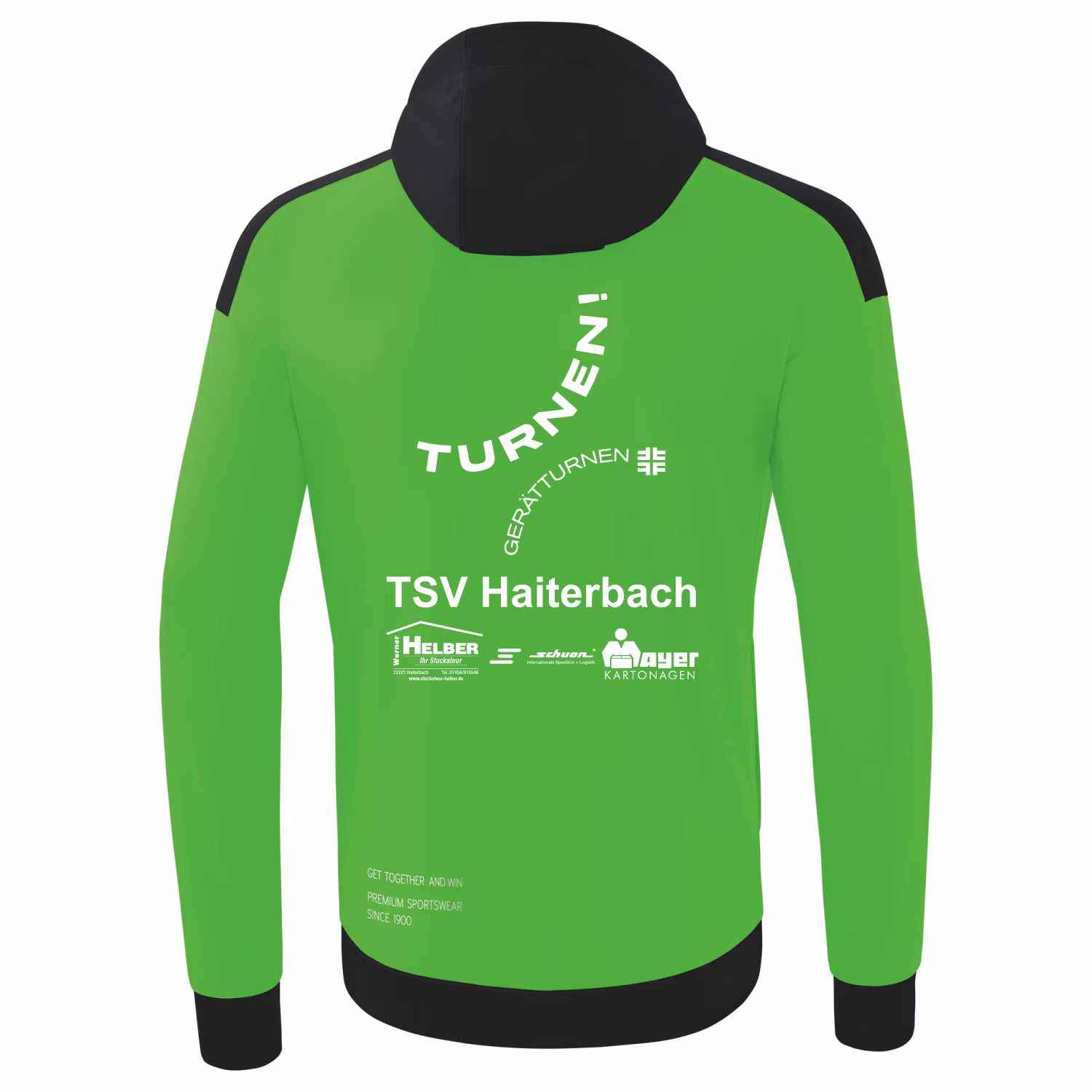 Trainingsjacke mit Kapuze